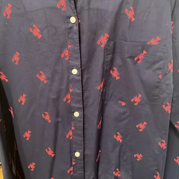 🦞🦞🦞BOGOHO 🦞🦞🦞Crawfish Button Up Shirt - Picture 3 of 9